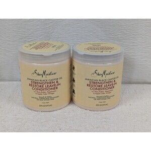 Shea Moisture Jamaican Black Castor Oil Smoothie Cream - 2 Pack